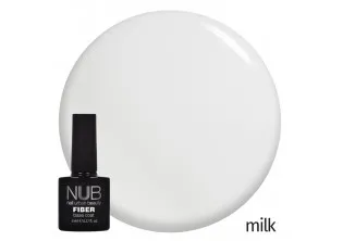 Основа з армувальними волокнами NUB Fiber Base Coat №01 - Milk, 8 ml за ціною 183₴  у категорії Переглянуті товари
