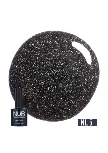 Гель-лак зі світловідбиваючим ефектом NUB Gel Polish Night Light №05 - Dark Sky, 8 ml за ціною 195₴  у категорії Гель-лаки для нігтів NUB