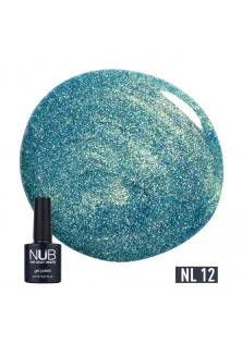 Гель-лак зі світловідбиваючим ефектом NUB Gel Polish Night Light №12 - Ocean Secrets, 8 ml за ціною 195₴  у категорії Гель-лаки для нігтів та інші матеріали Бренд NUB