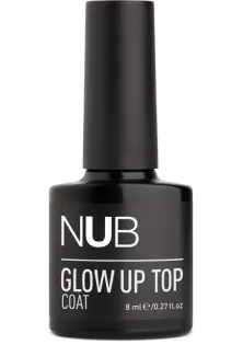 Купити NUB Закріплювач люмінесцентний не має липкого шару NUB Glow Up Top Coat, 8 ml вигідна ціна