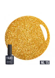 Гель-лак зі світловідбиваючим ефектом NUB Gel Polish Night Light №15 - Desert Sand, 8 ml за ціною 195₴  у категорії Гель-лак для нігтів гірчичний Adore Professional №468 - Curry, 7.5 ml