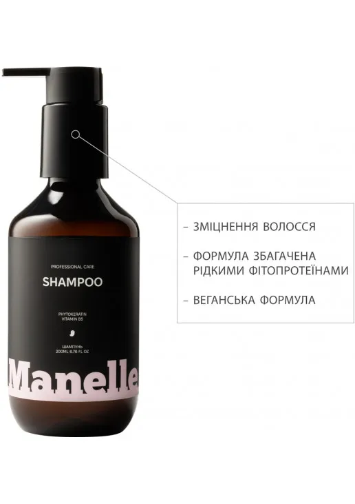 Shampoo Phytokeratin Vitamin B5 от Manelle - фото 4