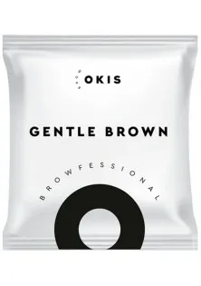 Саше для брів з екстрактом хни Gentle Brown за ціною 39₴  у категорії Okis Brow