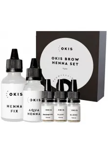 Набір для фарбування брів Henna Set за ціною 1103₴  у категорії Okis Brow