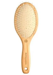 Купить Olivia Garden Щетка для волос бамбуковая овальная Touch Detangle Nylon M выгодная цена