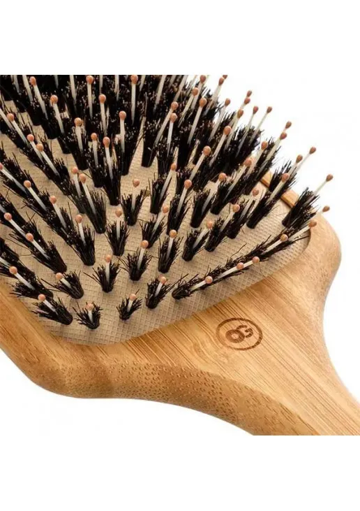 Щітка для волосся бамбукова квадратна Touch Detangle Combo L - фото 2