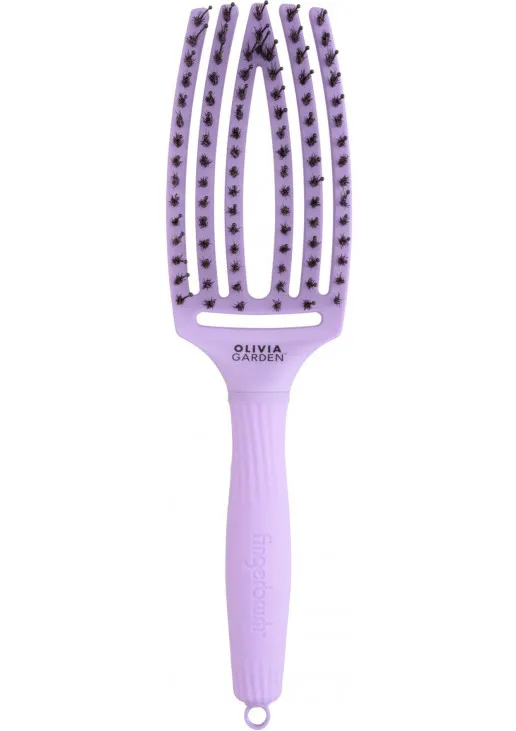 Olivia Garden Щетка для волос Finger Brush Combo Nineties Grape Soda Purple - фото 1
