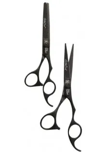 Набір ножиць Silk Cut Matt Black Shear за ціною 5900₴  у категорії Olivia Garden Стать Для жінок