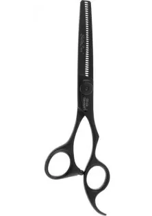 Купити Olivia Garden Ножиці філіровочні чорні матові Silk Cut Matt Black Shear вигідна ціна