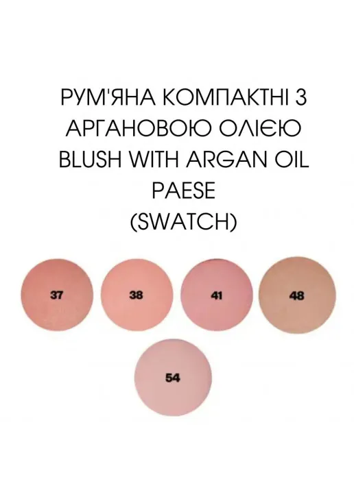 Компактные румяна Blush With Argan Oil №48 - фото 5