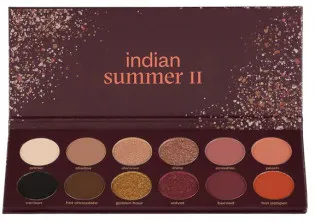 Палітра тіней для повік Indian Summer Eyeshadows Palette за ціною 900₴  у категорії Переглянуті товари
