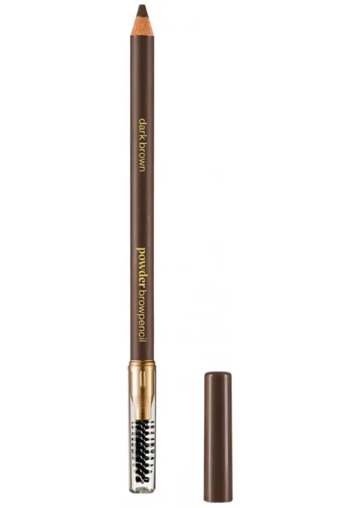 Олівець для брів Powder Pencil Brow Dark Brown - фото 1