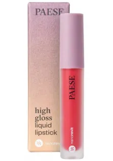 Помада для губ High Gloss Liquid Lipstick Nanorevit №53 Spicy Red за ціною 355₴  у категорії Помади для губ Призначення Живлення