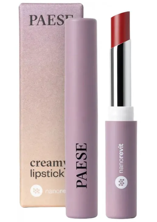 Помада для губ Creamy Lipstick Nanorevit №16 Retro Red - фото 1