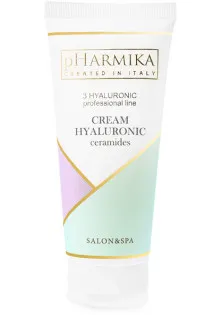 Зволожуючий крем для обличчя Cream Hyaluronic Ceramides за ціною 575₴  у категорії Pharmika Об `єм 200 мл