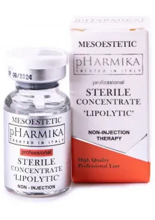 Стерильний концентрат ліполітик Sterile Concentrate Lipolytic за ціною 305₴  у категорії Pharmika Призначення Детокс