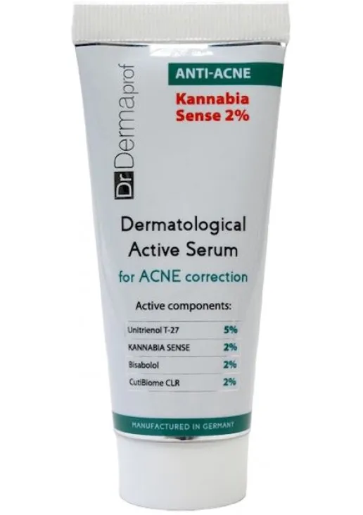 Дерматологічна сироватка-актив для корекції акне Dermatological Active Serum - фото 1