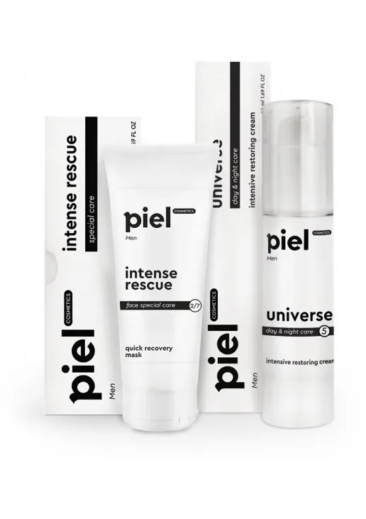 Piel Cosmetics  Інтенсивний комплекс для догляду за чоловічою шкірою - фото 1