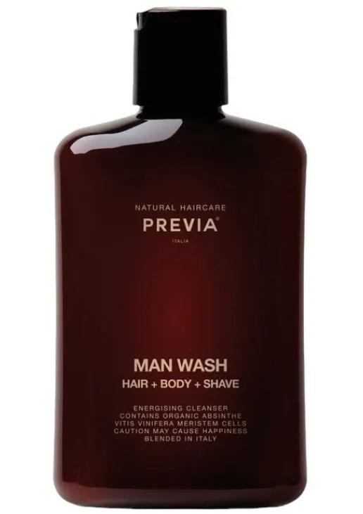 Шампунь-гель для тіла та волосся Energising Cleanser Man Wash - фото 1