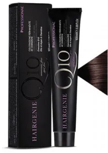 Безаммиачная крем-краска Permanent Colouring №4.5 Mahogany Brown по цене 395₴  в категории Краска для волос Серия Hairgenie Q10