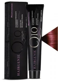 Безаміачна крем-фарба Permanent Colouring №6.66 Dark Intense Red Blonde за ціною 395₴  у категорії Засоби для фарбування волосся Серiя Hairgenie Q10