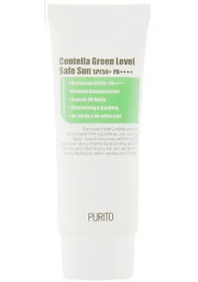 Cонцезахисний крем для обличчя Centella Green Level Safe Sun 50 + PA ++++ за ціною 490₴  у категорії Косметика для тіла і ванни Призначення Живлення