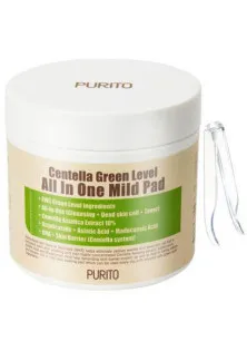 Пілінг-диски для обличчя Green Level All In One Mild Pad за ціною 750₴  у категорії Purito Призначення Пілінг