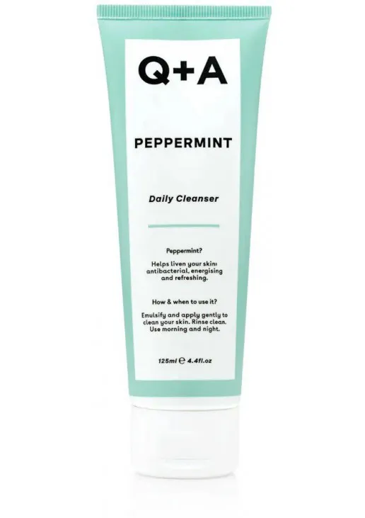 Очищувальний гель для обличчя з м'ятою Peppermint Daily Cleanser - фото 1