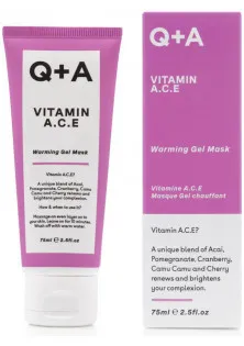 Мультивитаминная маска для лица Vitamin A, C, E Warming Gel Mask