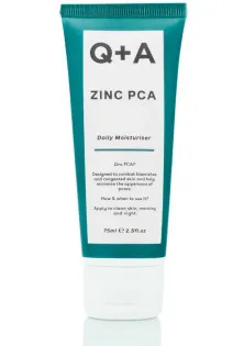 Купити Q+A Зволожуючий крем для обличчя Zinc PCA Daily Moisturiser вигідна ціна