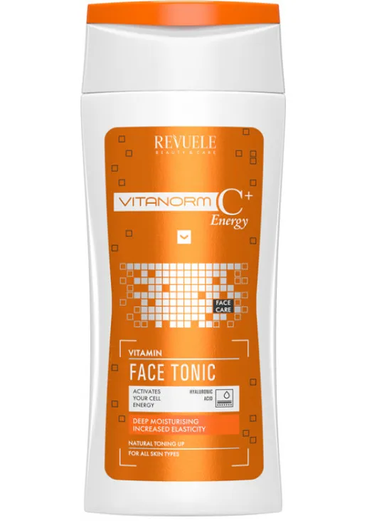 Тонік для обличчя з вітамінами Vitanorm C+ Energy Face Tonic - фото 1