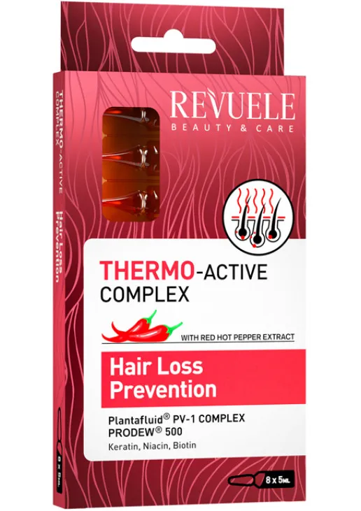 Revuele Термоактивний комплекс Профілактика випадіння волосся Thermo-Active Hair Ampules - фото 1