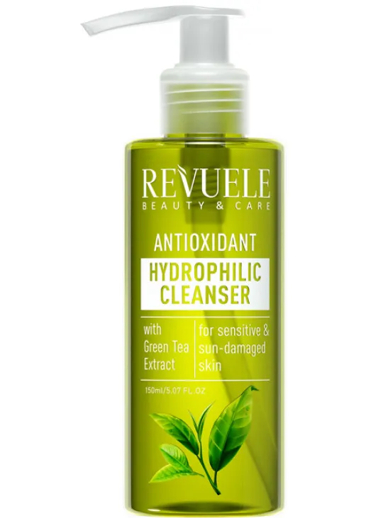 Revuele Антиоксидантний гідрофільний гель для вмивання з екстрактом зеленого чаю Purifying Hydrophilic Cleanser Antioxidant Gel - фото 1