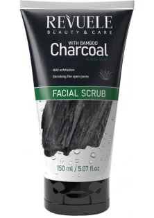Бамбуковий скраб для обличчя з вугіллям Bamboo Charcoal Scrub Revuele від ТОВ КОНФЕССА