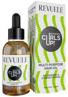Универсальное масло для кудрявых волос Mission: Curls Up Universal Oil по цене 226₴  в категории Масло для волос Пол Для женщин