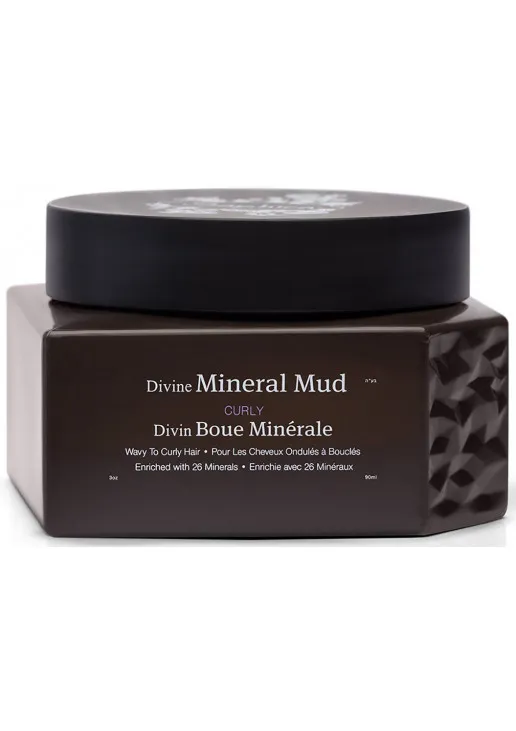 Маска для кучерявого волосся Divine Mineral Mud Mask - фото 1