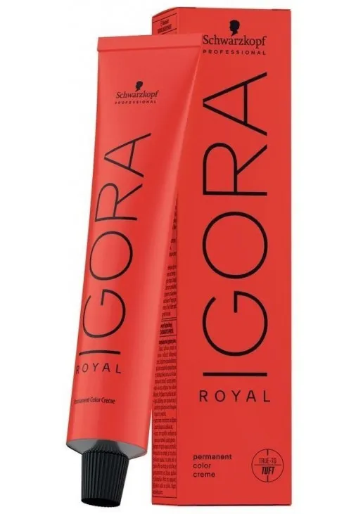 Фарба для волосся Igora Royal Permanent Color Creme №5-88 Light Brown Red Extra - фото 2