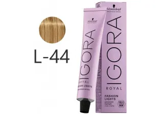 Фарба для волосся Igora Royal Fashion Lights Permanent Color Creme L-44 Highlights Beige Extra в Україні