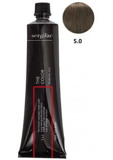 Крем-фарба для волосся Sergilac №5.0 світло-коричнева натуральна в Україні