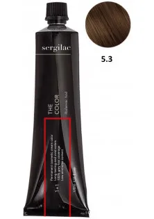 Крем-фарба для волосся Sergilac №5.3 світло-коричнева золотиста за ціною 315₴  у категорії Фарба для волосся Країна виробництва Іспанія
