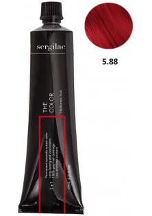 Крем-фарба для волосся Sergilac №5.88 світло-коричневий червоний інтенсивний за ціною 300₴  у категорії Фарба для волосся Об `єм 120 мл