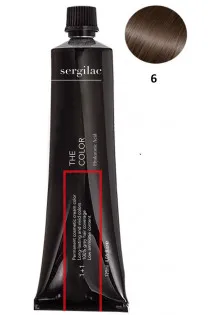 Крем-краска для волос Sergilac №6 темный блонд по цене 300₴  в категории Краска для волос Бренд Sergilac Тип Крем-краска для волос