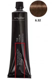 Крем-фарба для волосся Sergilac №6.32 темний блонд беж за ціною 300₴  у категорії Фарба для волосся Об `єм 120 мл