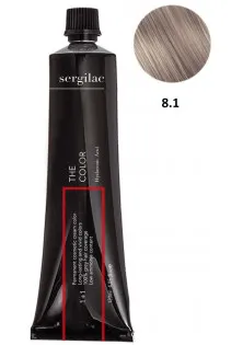 Крем-краска для волос Sergilac №8.1 светлый блонд пепельный по цене 100₴  в категории Косметика для волос Время применения Универсально