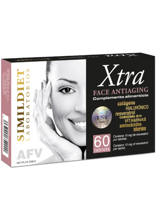 Антивіковий комплекс XTRA Face Antiaging 60 Tablets - фото 1