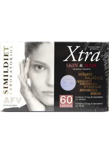 Комплекс для краси шкіри та волосся XTRA Skin & Hair 60 Tablets за ціною 4021₴  у категорії Дієтичні та харчові добавки