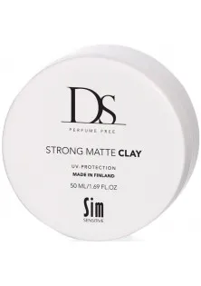 Матова глина для волосся Strong Matte Clay за ціною 930₴  у категорії Засоби для стайлінгу волосся Бренд Sim Sensitive