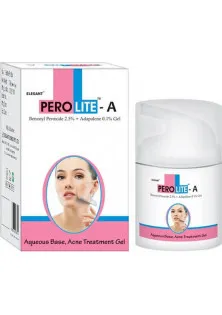 Купити Perolite Гель для боротьби з акне Benzoyl Peroxide 2,5% + Adapalene 0.1% Gel вигідна ціна