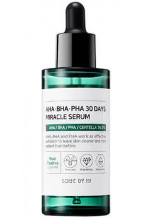 Кислотна сироватка для проблемної шкіри AHA BHA PHA 30 Days Miracle Serum - фото 1