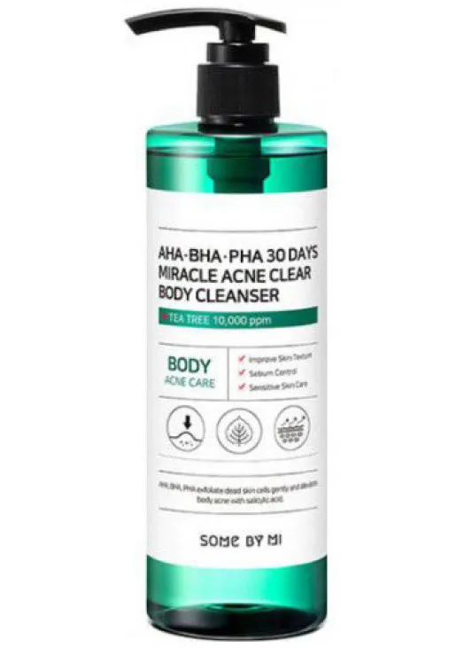 Гель для тіла AHA-BHA-PHA 30 Days Miracle Acne Clear Body Cleanser - фото 1